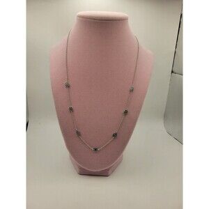 Bomb Party Lab Created Light Sapphire Necklace